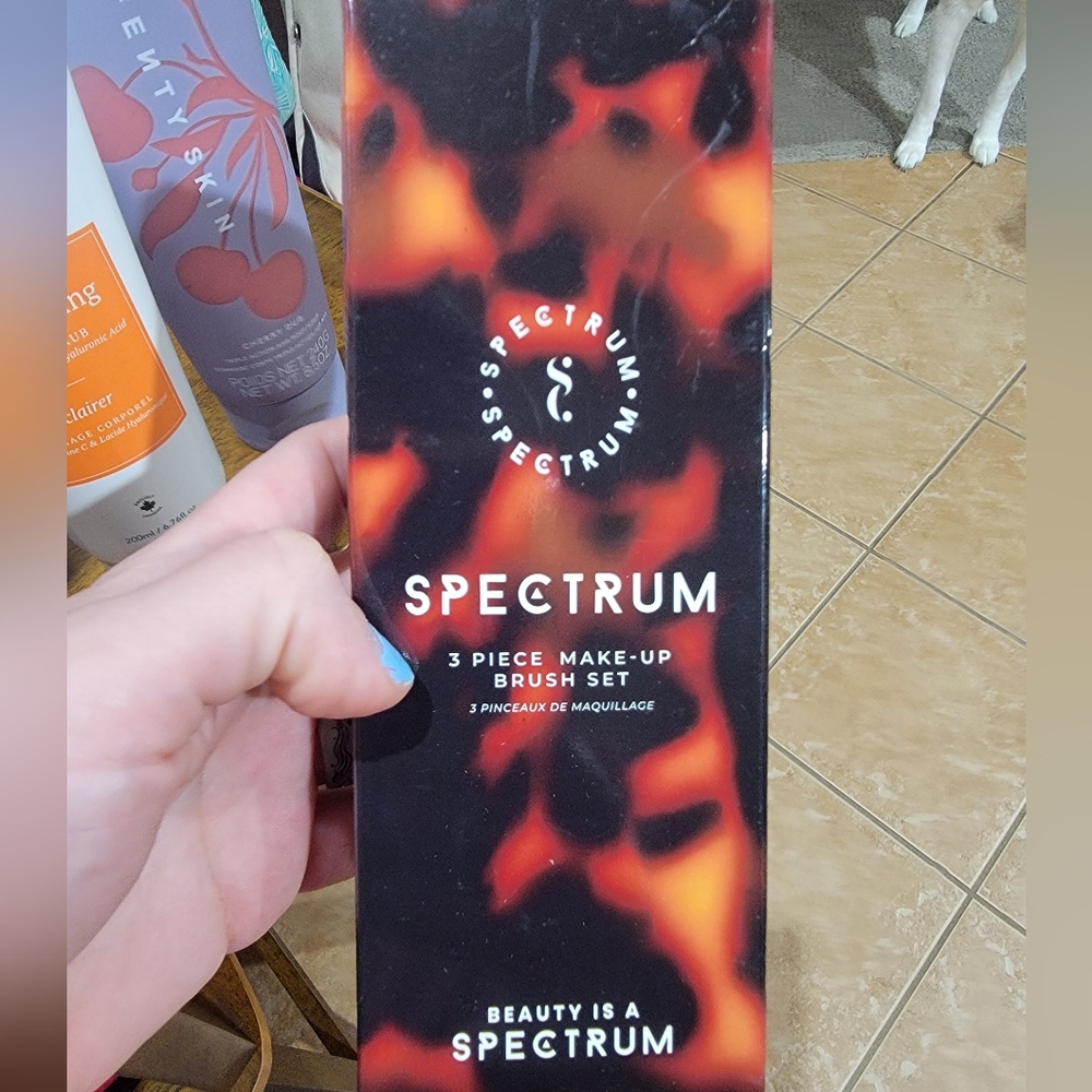 SPECTRUM 3 PIECE Makeup Set Brushes
